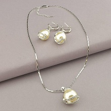 картинка Подвеска+Серьги 'Winniana' Майорка Фианит 45 см от магазина Wolves