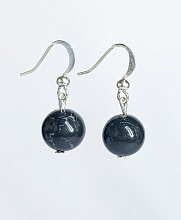 картинка Элитные Серьги Варисцит (чёрный) №1 от магазина Wolves