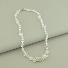 картинка Бусы 'SUNSTONES' Горный хрусталь Чешский хрусталь 39 см от магазина Wolves