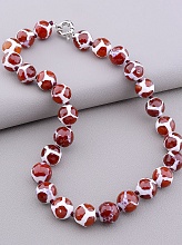 картинка Бусы Сердолик 44 см от магазина Wolves