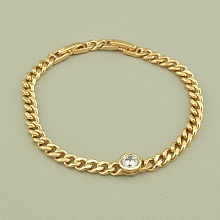 картинка Браслет 'XUPING' Фианит 17 см (позолота 18к) от магазина Wolves