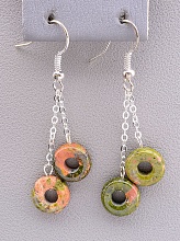 картинка Серьги Яшма от магазина Wolves