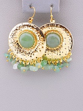 картинка Серьги 'Stainless Steel' Нефрит от магазина Wolves