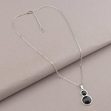 картинка Подвеска 'Stainless Steel' Агат Медицинская сталь 316L 45 см от магазина Wolves