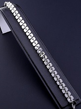 картинка Браслет 'XUPING' 21 см (родий) от магазина Wolves