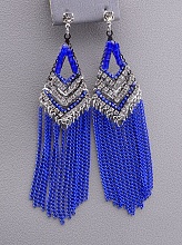 картинка Серьги Чешский хрусталь Сrystal от магазина Wolves