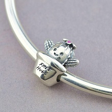 картинка Шарм 'Pandora style' Эмаль Серебро(925) от магазина Wolves