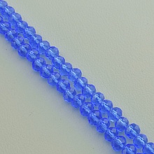 картинка Нитка Чешский хрусталь 42 см 6 мм (Без замка) от магазина Wolves