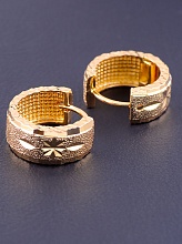 картинка Серьги 'XUPING' (позолота 18к) от магазина Wolves