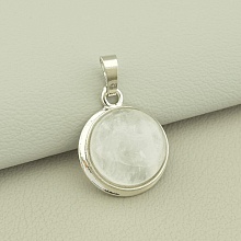 картинка Кулон Горный хрусталь 23x19мм от магазина Wolves