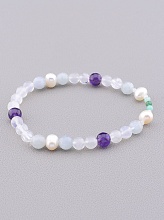 картинка Браслет 'SUNSTONES' Самоцветы 18 см от магазина Wolves