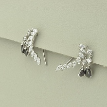 картинка Серьги 'XUPING' Фианит (родий) от магазина Wolves