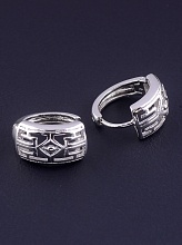 картинка Серьги 'XUPING' (родий) от магазина Wolves