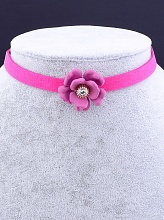 картинка Чокер 'FJ' Сrystal Замш 30 см от магазина Wolves