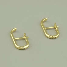 картинка Серьги 'XUPING' (позолота 18к (лимонная)) от магазина Wolves