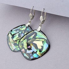 картинка Серьги Муранское стекло от магазина Wolves