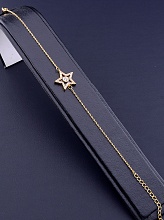 картинка Браслет 'XUPING' Фианит 17 см (позолота 18к) от магазина Wolves