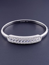 картинка Браслет Фианит 'XUPING' (родий) от магазина Wolves