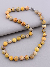 картинка Бусы 'SUNSTONES' Яшма 49 см от магазина Wolves