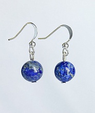 картинка Элитные Серьги Лазурит №1 от магазина Wolves