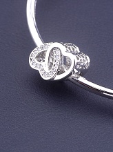 картинка Шарм Фианит 16х12 (родий) от магазина Wolves