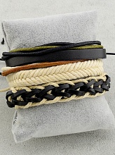 картинка Браслет Эко кожа 17 см от магазина Wolves