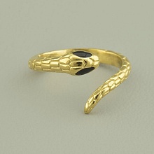 картинка Кольцо 'XUPING' Эмаль (позолота 14k (лимонная)) от магазина Wolves