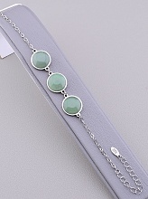 картинка Браслет Нефрит 19 см от магазина Wolves