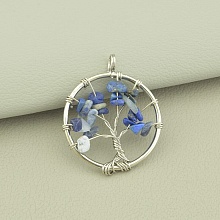 картинка Кулон Лазурит 28x28мм от магазина Wolves