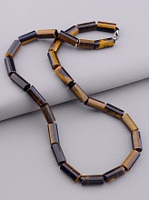 картинка Бусы 'SUNSTONES' Тигровый глаз 51 см от магазина Wolves