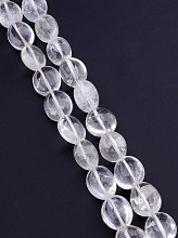 картинка Нитка Горный хрусталь 40 см (Без замка) от магазина Wolves