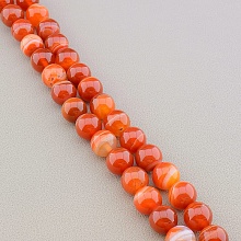 картинка Нитка Сердолик 38 см 12 мм (Без замка) от магазина Wolves