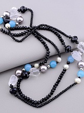 картинка Бусы Горный хрусталь Чешский хрусталь Майорка 130 см от магазина Wolves