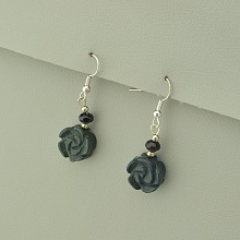 картинка Серьги Яшма от магазина Wolves