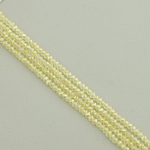 картинка Нитка Чешский хрусталь 40 см 3 мм (Без замка) от магазина Wolves