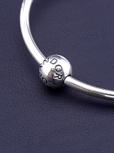 картинка Клипса 'Pandora style'  Серебро(925) от магазина Wolves