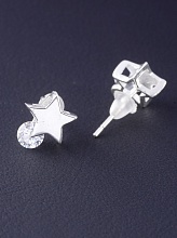 картинка Серьги Серебро(925) Фианит от магазина Wolves