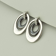 картинка Серьги 'XUPING' Фианит (родий) от магазина Wolves