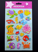 картинка Наклейки Полимер 210х140 мм от магазина Wolves