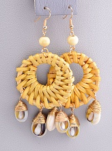 картинка Серьги 'FJ'  Лоза от магазина Wolves