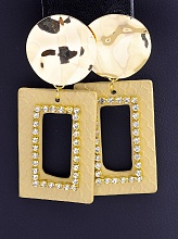 картинка Серьги 'FJ' Фианит от магазина Wolves