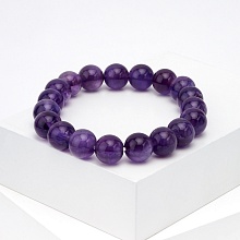 картинка Элитный Браслет Аметист на резинке от магазина Wolves