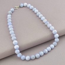 картинка Бусы 'SUNSTONES' Сапфирин Серебро(925) 45 см от магазина Wolves