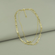 картинка Подвеска 'XUPING' 40 см (позолота 18к (лимонная)) от магазина Wolves