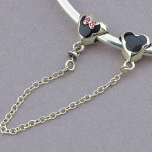 картинка Соединительная цепочка 'Pandora style' Эмаль от магазина Wolves