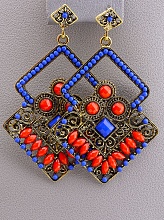 картинка Серьги Бисер 55x45мм от магазина Wolves