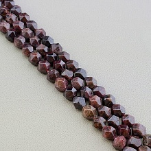 картинка Нитка Гранат 37 см 8 мм (Без замка) от магазина Wolves