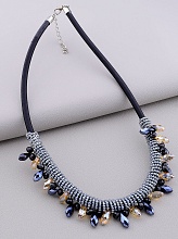 картинка Подвеска Чешский хрусталь Бисер 47 см от магазина Wolves