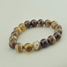 картинка Браслет 'SUNSTONES' Агат 18 см от магазина Wolves