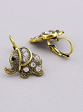 картинка Серьги 'Fashion' Сrystal Бижутерный сплав от магазина Wolves